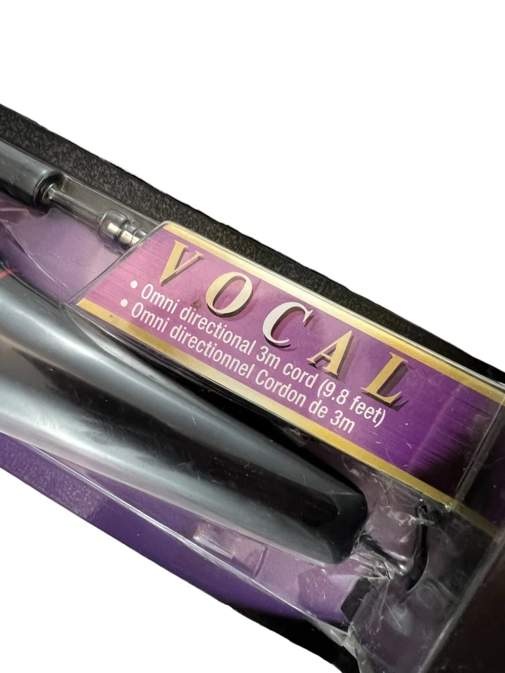 Sony F-V100 Dynamic Corded Omnidirectional Microphone NEW SEALED Old Stock READ - Image 3 of 4