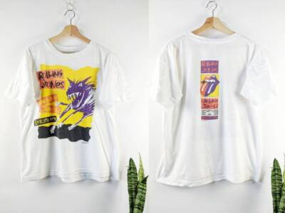 Vintage The Rolling Stones 1990 Urban Jungle Shirt Merch