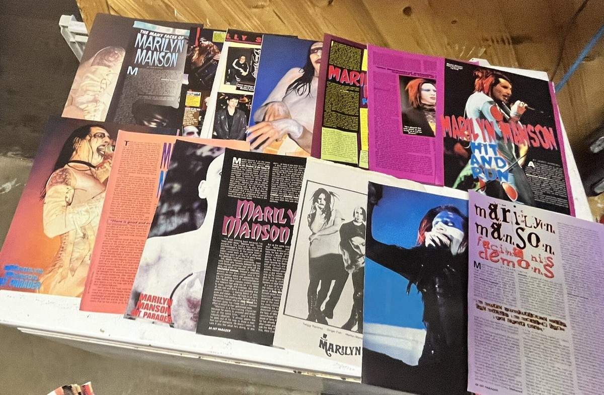 Marilyn manson ポスター Marilyn Manson 96 Limited Edition Pop Art Poster Uncle