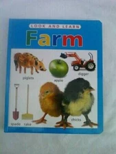 Look and Learn Farm - Board book By Hinkler - ACCEPTABLE