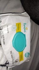 Pampers sensitive baby wipes.