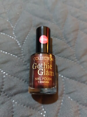 KONVOLUT Gothic Glam 12ml Pflaume Glitzer Nagellack Lack Farbton 1 Dramatic