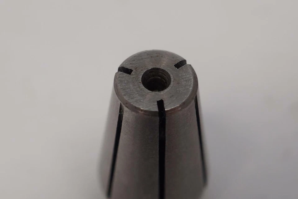 RARO Nuevo Hecho en Suiza Emco Unimat E-16 Torno Pinza Suave / Pinza de Emergencia Foto 4 de 4