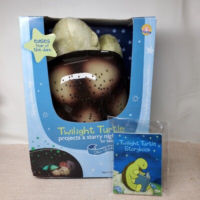 Cloud B Twilight Tranquil Turtle Star Night Light Sky Projector Toy Nightlight 