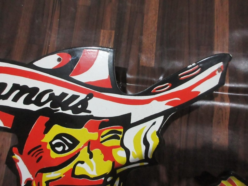 Porcelain Pioneer Club Enamel Metal Sign Plate Size 36" x 22" Inches eBay