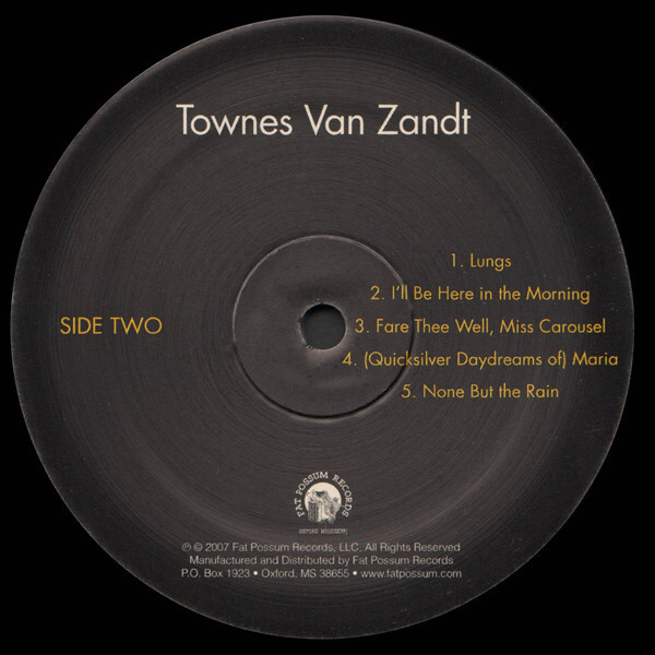 LP TOWNES VAN ZANDT - VAN ZANDT, TOWNES (#767981108315) 767981108315 | eBay LP TOWNES VAN ZANDT - VAN ZANDT, TOWNES (#767981108315) 767981108315 | eBay