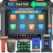 2025 Autel MaxiIM IM608 PRO II Kits IMMO Key Programming Diagnostic Scanner Tool