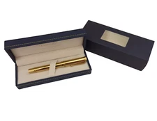 Conklin Duragraph Metal Fountain Pen in Gold - Fine Point - New in Box