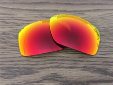 Fire Ruby Red polarized Replacement Lenses for Oakley Big Taco