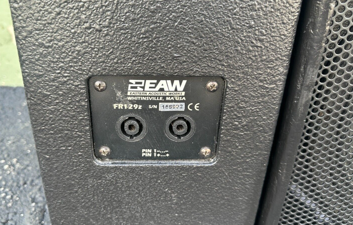 EAW FR129Z 2-Way Full Range Speakers W/Cover #7755-56 (Pair)THS | eBay
