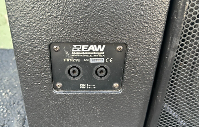 スピーカー・ウーファー Eaw fr129z EAW FR129Z 2-Way Full Range Speakers W/Cover #7755-56 (Pair)THS | eBay