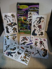 Teenage Mutant Ninja Turtles Colorforms Create A Story Re-Stickable Box Set