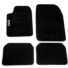 TAPPETINI AUTO MOQUETTE CON FISSAGGIO A STRAPPO COMPATIBILI CON I20