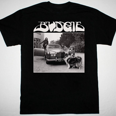 VTG Budgie Band Men T-shirt Black Unisex All Sizes S-5XL XX312