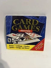 Card Games Twin Pack (PC, 2003)