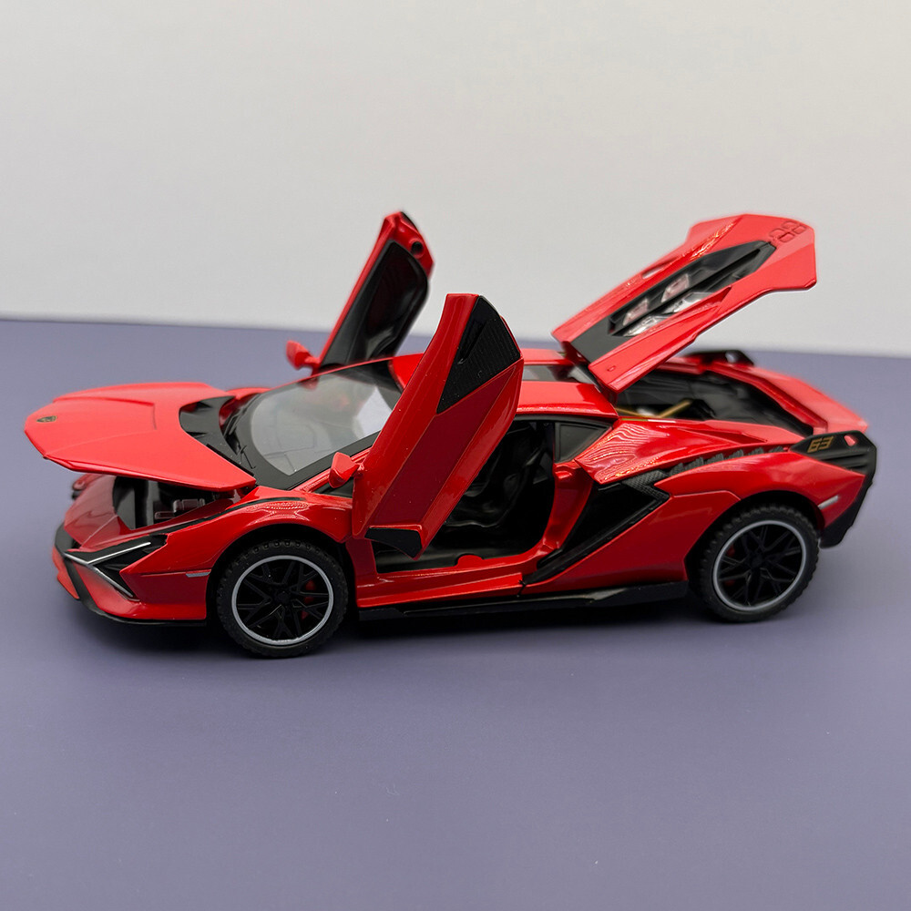 2024 Lamborghini Revuelto Diecast Model With Display - 1:32 Scale