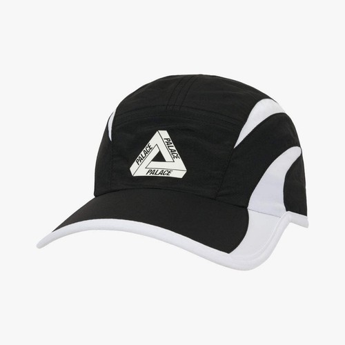 Palace 'Tri Strike' Shell Runner Adjustable Cap Black (SS25) - Picture 4 of 4