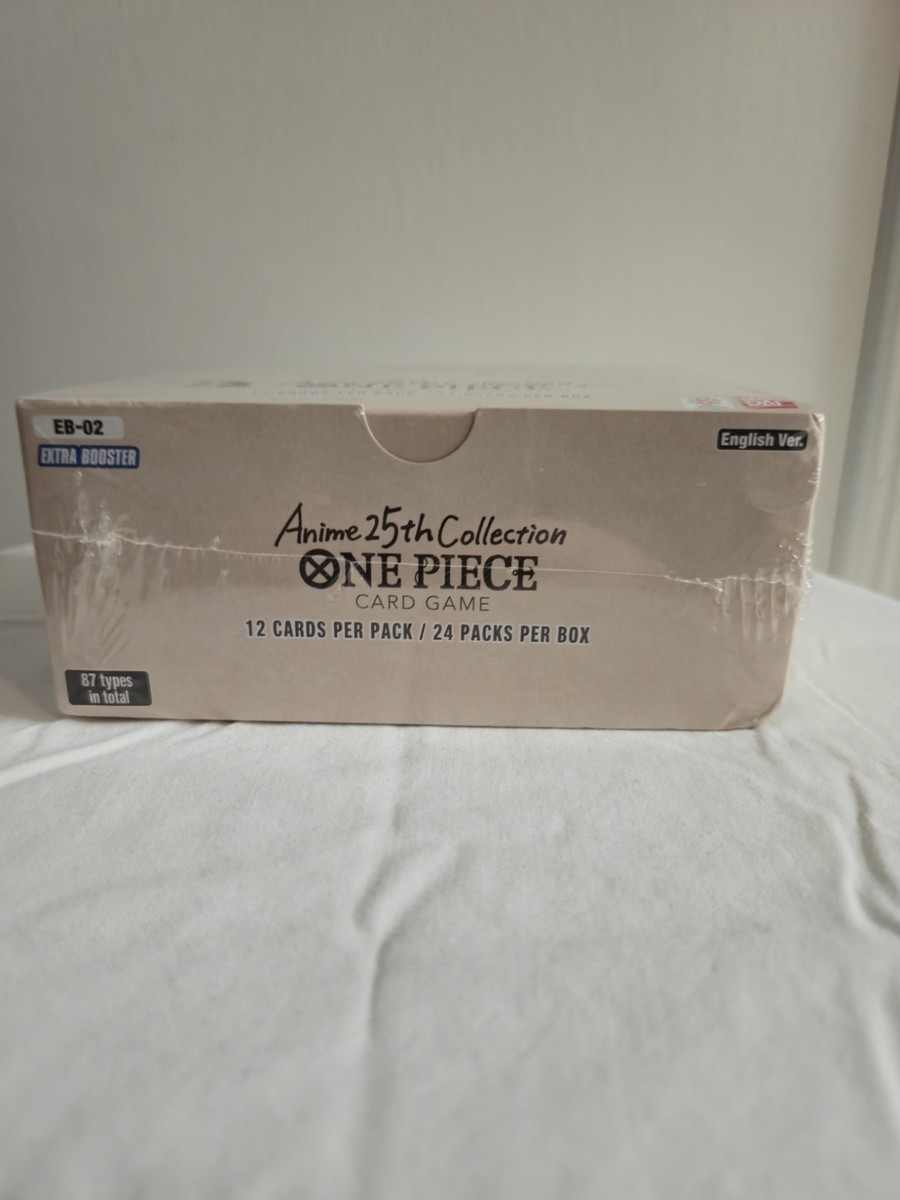 One Piece TCG: Anime 25th Anniversary Collection Extra Booster Box [EB-02]  - New | eBay