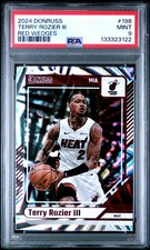 2024 PANINI DONRUSS RED WEDGES #198 TERRY ROZIER III PSA 9