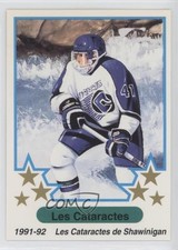 1991-92 7th Inning Sketch LHJMQ Shawinigan Cataractes (QMJHL) Team #Q9 6e9