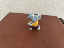 Happy Hippos im Fitness-Fieber 1990 &Uuml;berraschungsei-Figur Pudding Pauli