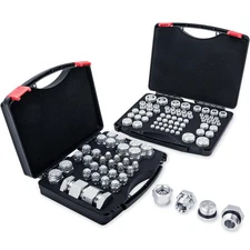 136 PC BSPP and ORB Master Industrial Hydraulic Cap and Plug Hose Tube and Pi...