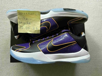 Nike Kobe 5 Protro Lakers 2020 US 9.5 EU 43 CD4991-500