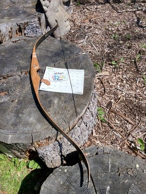 Vintage Bear Archery Black Bear recurve 50# 1974-76 Beginner's refinish project