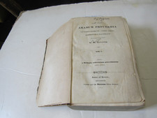 1838, 1839 Arabum Proverbia Vocalibus Instrux...