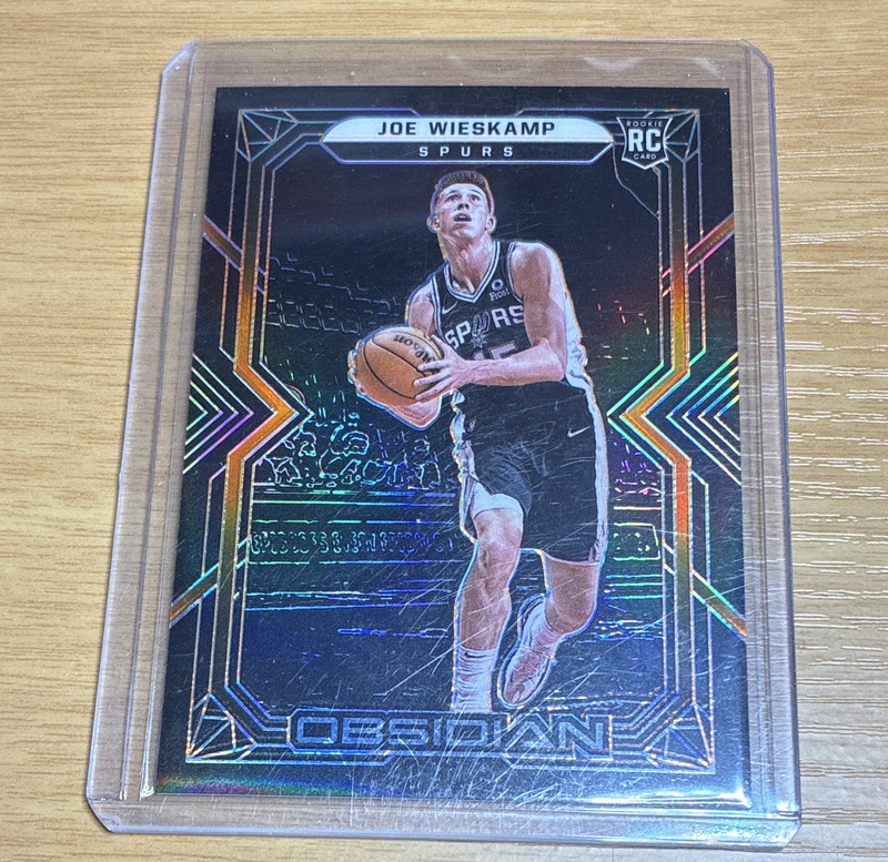 Panini 2021-22 Obsidian Joe Wieskamp RC Rookie Spurs #198 Basketball Card