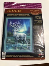 RIOLIS White Stag Counted cross stitch kit