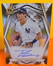 2022 Bowman Invicta Trey Sweeney #BI-TS Auto 47/99 New York Yankees 