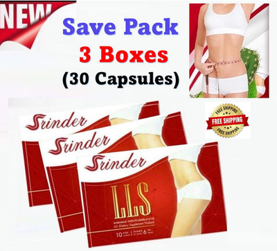 3x Srinder LLS 100% Natural Extracts Weight loss Slimming Skinny Good Shape