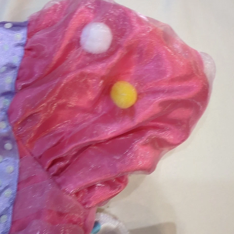 Colorful Clown Toddler 2T Circus Carnival Fancy Dress Halloween Costume READ  - Image 3 of 4