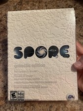 Spore Galactic Edition Windows Mac Box Set W Book Hardcase Used Complete