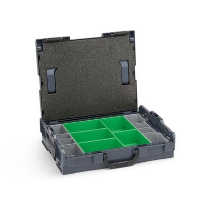 Bosch Sortimo L-Boxx 102 anthrazit Gr1 inkl. Insetboxenset D3