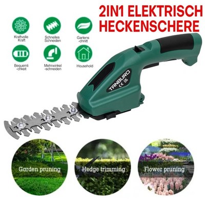 2026 Grasscheren Strauchschere Heckenschere Rasenschere Garten Schere Aufladbar