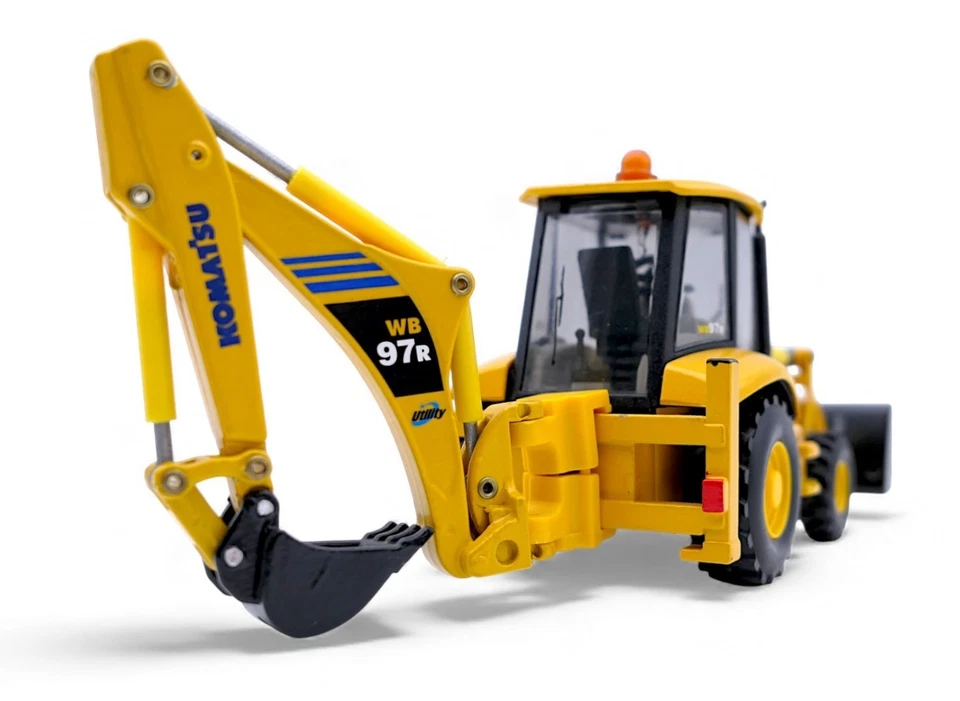 Old Cars Art. 62900 1:50 - Modellino di Terna Komatsu Backhoe Loader Mod. WB97R - Immagine 3 di 4