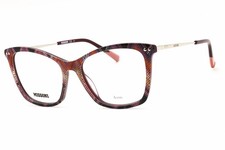 Missoni MIS 0108 0S68 00 Pink Violet Pattern 53mm Eyeglasses New Authentic