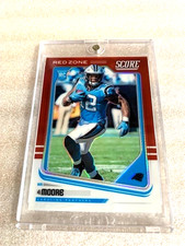 2018 DJ MOORE - PANINI HONORS SCORE ROOKIES RED ZONE RC # 13/20 (GO BILLS !!!)