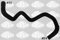 Sasic KüHlerschlauch 3400121 FüR C5 Peugeot 407 CitroËN Sw Hdi 110 6D9HZC 6D9HYC