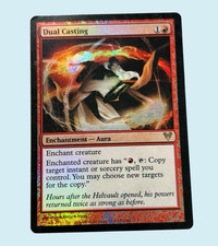 Dual Casting FOIL, Avacyn Restored, NM Near Mint, Magic the Gathering MTG