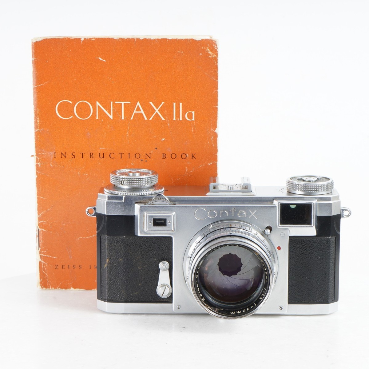 Zeiss Ikon Contax IIa 35mm Rangefinder Camera w/ Sonnar 50mm f/1.5