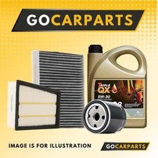 FOR MAYBACH 62 5.5 02-12 3 PIECE FILTER SERVICE KIT TRIPLE QX OIL