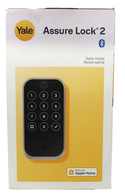 Yale Assure Lock 2 Keyless Entry Door Smart Lock YRD420BLE619 Satin Nickel NEW!