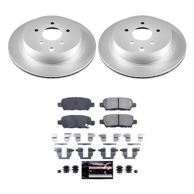 For Nissan Pathfinder 13-20 PowerStop Z23 Evolution Geomet Plain Rear Brake Kit