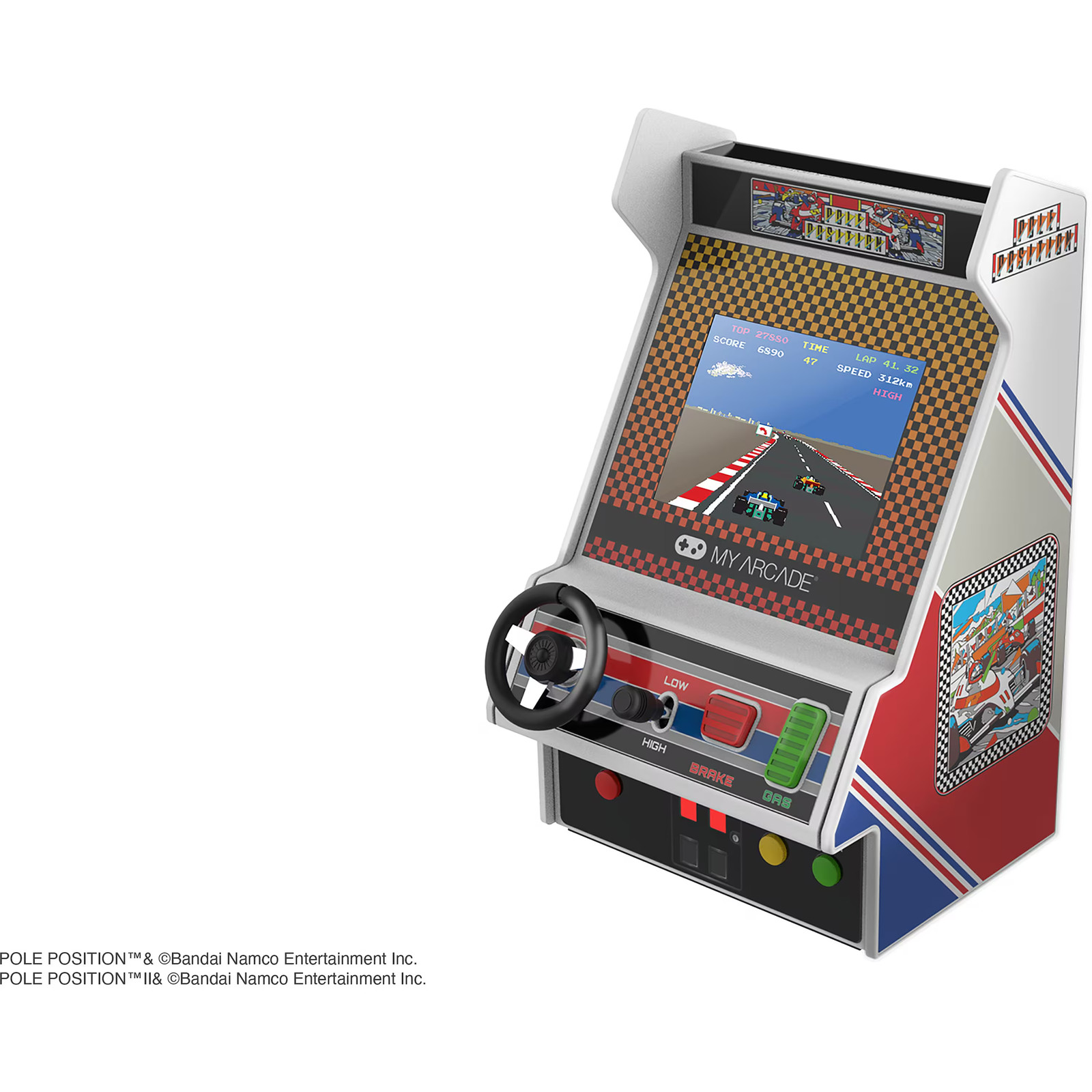 Pole Position Portable Retro Arcade