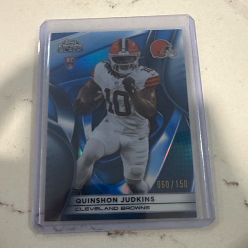 Topps 2024 Chrome Black Quinshon Judkins RC #111 Browns 050/150 40