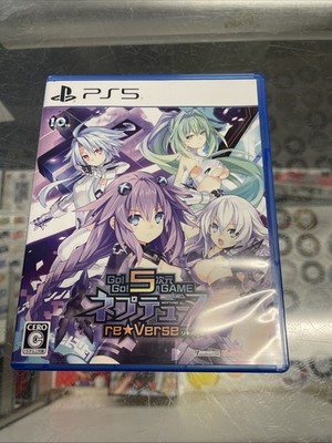 PlayStation 5 PS5 Games Japan Import Go! Go! 5D Neptunia reVerse CIB Us Seller