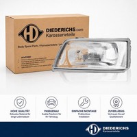 Hauptscheinwerfer Links Diederichs 3481083 FÜR CitroËN FÜR Fiat Frontlicht